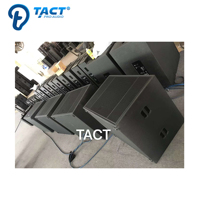 Meilleures ventes, haut-parleur de subwoofer professionnel de 18 pouces, basses profondes, 1700 W, contreplaqué de bouleau pour scène, performance live, karaoké, bar, maison