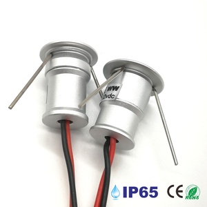 Impermeabile IP65 15mm ritaglio 12V 1W Mini luce a <span class=keywords><strong>LED</strong></span> da incasso piccoli faretti per <span class=keywords><strong>cucina</strong></span> soffitto vetrina vetrina - Product Image 5
