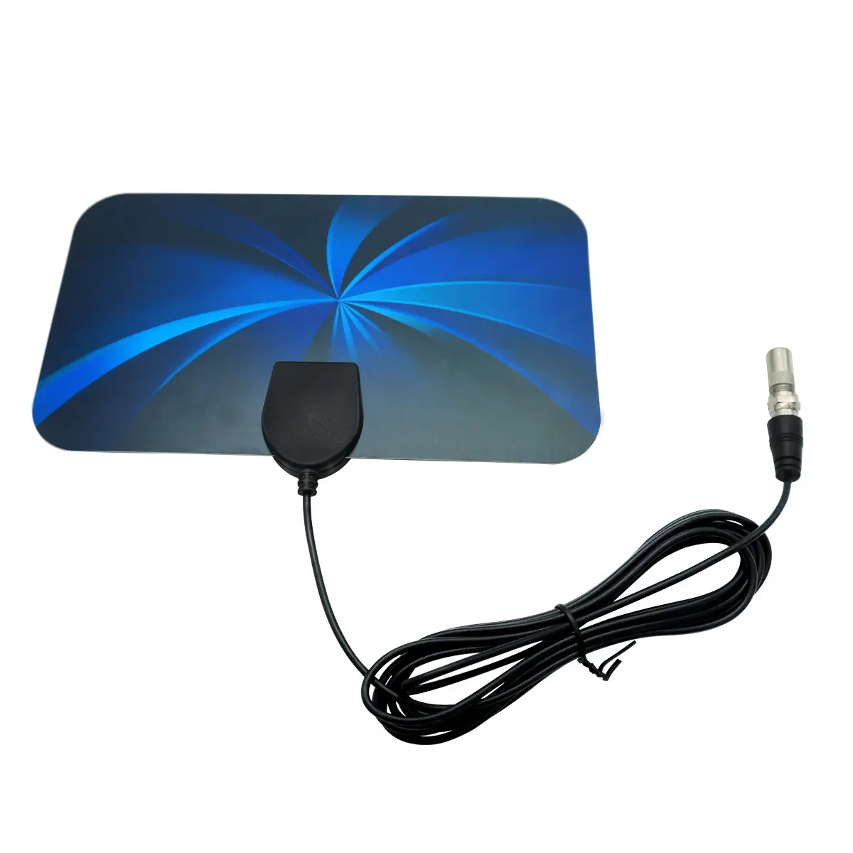 210 * 120-Farben-Mini-HDTV-Antenne HD-Tv-t2-Antenne Neues Design Digitale Antenne Schwarz Tragbare Innen-Satetage 25dbi 75Ohm CN;GUA