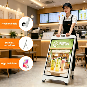Outdoor Movable P2.5 Full Color Led Digital Poster Screen Waterproof Ip65 Advertising Player Kiosk Tp Ip65 Led Advertising - Product Image 2
