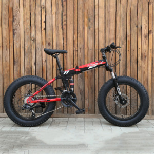 Precio de fábrica 26 pulgadas 21 velocidades Ciclo de suspensión dual para hombre ciclismo montano MTB Bicicleta plegable bicicleta de montaña plegable - Product Image 5