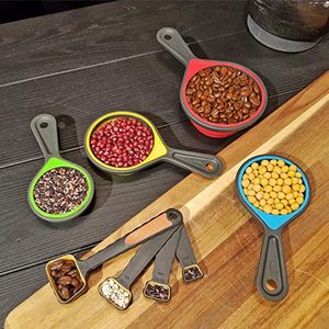 Juego de tazas de cocina plegables, utensilios de cocina de alta calidad, gran oferta, <span class=keywords><strong>4</strong></span> piezas - Product Image 5