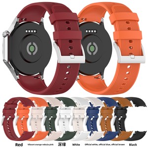 Correa de Reloj de Silicona de Liberación Rápida Trendybay de 22 mm con Hebilla de Acero Inoxidable, Impermeable, con el Mismo Diseño Oficial para Relojes Oppo X X2 - Product Image 3