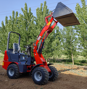 Cargadora de Ruedas Compacta Nueva HAIJU HJ725, Carga 600 kg, Tracción 4x4, Hidráulica, Certificación CE, Duradera, Bajo Consumo de Combustible, Piezas Hidráulicas Importadas - Product Image 3
