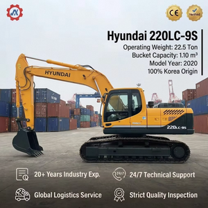 Excavadora Usada Hyundai 220LC-9S de 22 Toneladas para Trabajo Pesado, Buen Precio, Excavadora de Orugas 220LC-9S en Venta - Product Image 2