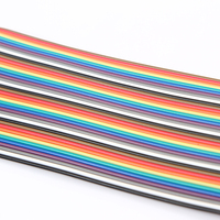 Maßgefertigte Stecker-zu-Buchse 1P 2P 3P 4P 5P 6P 10P 20P 30P 40P Kabel DuPont 2,54mm Steckbrett-Verbindungskabel Flachbandkabel Jumper-Kabelbaum