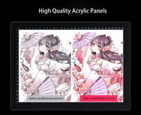 Planche à dessin LED rectangulaire en aluminium ZZFY A0 A1 A2 A3 A4, boîte à lumière pour tatouage, gradation progressive USB, tableau visuel