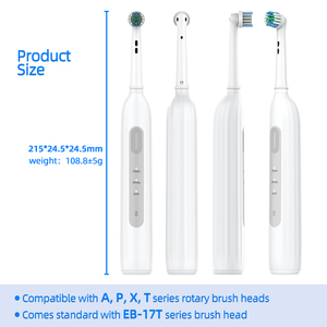 แปรงสีฟันไฟฟ้าอัจฉริยะ BX11 แบบหมุนได้ 50 องศา พร้อมคุณสมบัติกันน้ำ IPX7 ชาร์จผ่าน USB ได้ - Product Image 3