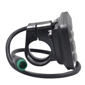 P9 USB 충전식 유선 자전거 컴퓨터 방수 LCD 디스플레이 속도/주행 거리계/도로 자전거 훈련용 스톱워치 24V-48V 전압 - Product Image 3