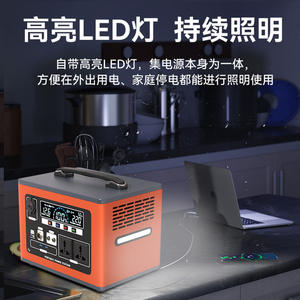 Mới di động ngoài trời ngân hàng điện 220V công suất lớn 1800W Trạm điện cầm tay máy tính xách tay khẩn cấp pin năng lượng lưu trữ - Product Image 4