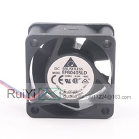 Nouveau Delta 12V 24V 48V DC5V 0.16A AC EC 4020 40X40X20MM 4CM onduleur CPU châssis Double roulement à billes EFB0405LD-ROO-TD ventilateur de refroidissement