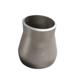 Customized size DN100 Pipe Fittings Seamless Malleable Cast Iron 304 316 Carbon/Special materials Concentric reducer