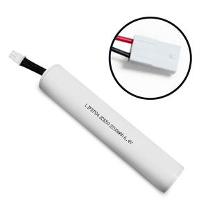 Batterie de remplacement d'éclairage d'urgence JINTION 6.4V 2200mAh LiFePO4 pour B092T TU, logée dans un tube en plastique, <span class=keywords><strong>3</strong></span> fils - Product Image 3