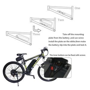 USA Europa Lager 48V 16Ah 17Ah HailongLi-oin Batterie Elektro fahrrad Unterrohr Batterie - Product Image 6
