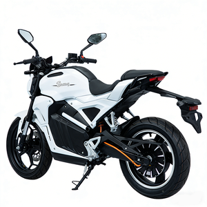 Motocicleta Eléctrica Deportiva de Alta Velocidad de 64V y 3000W, Versión Blanca y Negra, para Adultos - Product Image 3