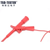 Sonde de test électronique flexible haute tension professionnelle isolée à crochet rapide