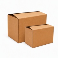 Boîtes en carton ondulé rigides et durables avec gaufrage et marques personnalisées pour l'emballage et la vente en gros