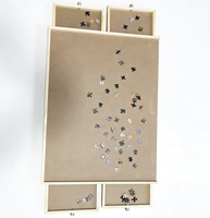 Table de puzzle en bois écologique pour usage commercial, personnalisable, certifiée FSC, en panneau de fibres lisses, jouet DIY pour les enfants de 5 ans et plus
