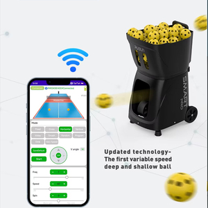 Máy pickleball thế hệ tiếp theo pp-smartpro với hệ thống điều khiển thông minh và thiết kế pin sạc - Product Image 6