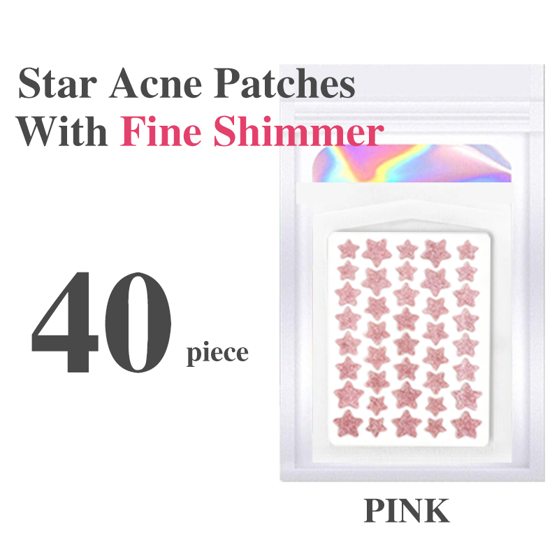 Rose (Avec de Fines Paillettes)