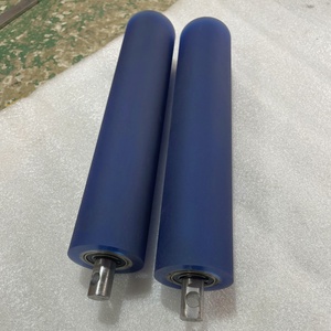 Rouleau en polyuréthane non alimenté personnalisé roulement enduit PU poulie en nylon rouleaux en caoutchouc de roue omnidirectionnelle en silicone - Product Image 3