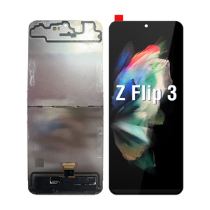 Écran LCD pour Samsung Z Flip <span class=keywords><strong>3</strong></span>, écran OLED d'origine, écran LCD sans cadre, accessoires de remplacement pour <span class=keywords><strong>téléphone</strong></span>, numériseur - Product Image 1