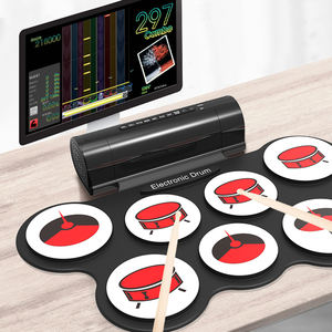 Instrument de musique Percussion Usb Midi Set Electronic Rolling Pads Professional Custom Bass Stick Drum - Product Image 6