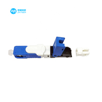 Conector rápido de fibra óptica monomodo FTTH ESC250D SC/APC SC/UPC FC LC UPC PC SC APC