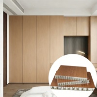 Panel de Aluminio con Aspecto de Madera Ligero, Resistente al Agua y al Fuego, Fácil de Instalar, Alta Capacidad de Carga, Tamaño y Color Personalizables