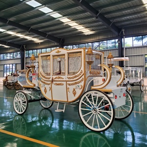 Nueva Carruada Eléctrica de Lujo para Bodas, Carruada Real y Carruada de Princesa Cenicienta, Carruada Xuchang Montable en Venta - Product Image 2