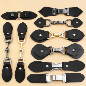Phụ kiện may mặc trong kho khóa đóng cửa may kim loại PU da Clasp Snap Nút - Product Image 1