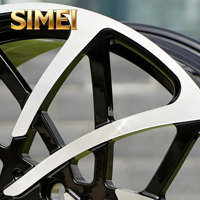 Jantes en alliage forgé sur mesure SIMEI pour Li L7/L8/L9 et SUV tout-terrain 21 pouces 5x112/5x120 PCD finition argent