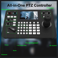 Controlador de Teclado para Cámara PTZ con Vista Previa en Vivo de Cuatro Cámaras 4K HDM I y Control