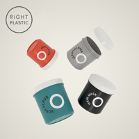 Pot en plastique PP grand format de haute qualité pour beurre corporel, gommage corporel, masque capillaire, sel de bain, emballage cosmétique avec couvercle à vis