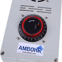 Generador de Ozono Pequeño AMBOHR AOG-A800B, Purificador de Aire con Temporizador Personalizado para Restaurantes y Tiendas de Alimentos
