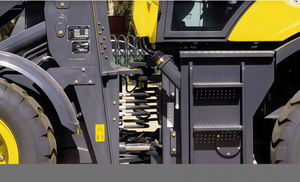 Chargeuse-pelleteuse neuve de 2,5 tonnes, chargeuse frontale, chargeuse sur roues articulée, machine à flèche télescopique, chargeuse compacte, entièrement alimentée au diesel - Product Image 5