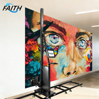 Impresora de Inyección de Tinta Vertical 3D Portátil Faith con Cabezal DX7 y Tinta UV para Impresión Directa en Paredes y Diversos Materiales