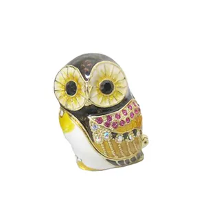 mini owl trinket box for new year gifts