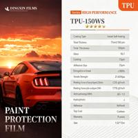Film de protection de peinture transparent TPU PPF 7,5 mil auto-réparant instantané, hydrophobe, anti-rayures, anti-UV, service OEM