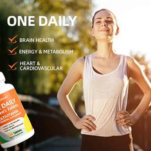 OEM vendita calda multivitaminico integratore multiminerale supporto di memoria un quotidiano compresse da donna - Product Image 4