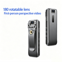 Mini Cámara Digital de Acción Full HD 1080P, Grabadora de Video Portátil con Visión Nocturna, Sensor CMOS, MicroSD, Zoom 10x-20x, 160