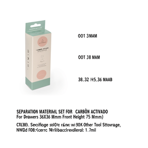 Fami Separation Material Set For <b>Drawers</b> 36X36 Mm Front Height 75 Mm - Product Image 3