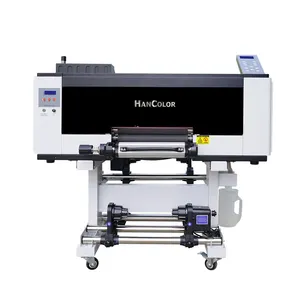 Hancolor 30cm uv dtf printer xp600 print head high resolution UV DTF ab film