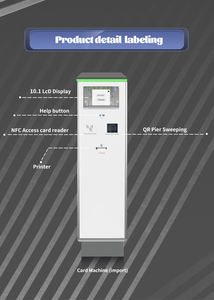 Автоматическая система автостоянки, самообслуживание, печать билетов, алюминиевый материал, парковочное оборудование, система оплаты билетов - Product Image 4