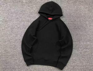 Sudadera con Capucha de Algodón Grueso y <span class=keywords><strong>Terciopelo</strong></span> para <span class=keywords><strong>Hombre</strong></span>, Estilo Urbano Americano, con Letras Bordadas, Corte Holgado - Product Image 6
