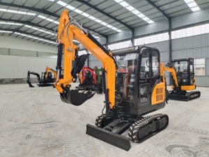 Excavadoras de caucho chinas nuevas de 2 toneladas, precio más bajo, motor Kubota, miniexcavadora de 2 toneladas con EPA - Product Image 3