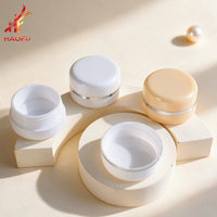 Pot en plastique vide de 10/20g avec bouchon à vis pour gel de construction OEM/ODM, flacon cosmétique rond – Vente chaude