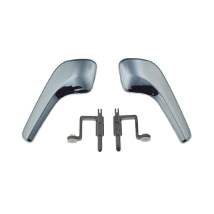 Left or Right Car Inside Door Handle for <strong>Opel</strong> / Vauxhall <strong>Corsa</strong> D 2006 2007 <strong>2008</strong> 2009 2010 2011 2012 2013 2014 Plastic Chrome - Product Image 6