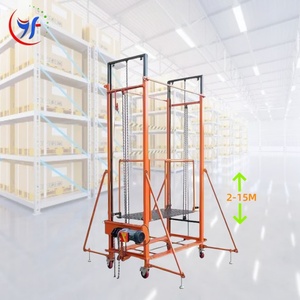 Diskon besar kualitas tinggi 300kg-10m perancah listrik meja angkat baru dapat dilipat Remote Control portabel - Product Image 1