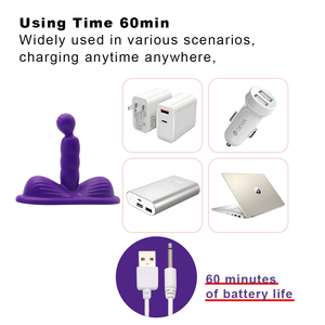 Vibratore <span class=keywords><strong>Sex</strong></span> Toy Elettrico 2 in 1 per Punto G e Punto C, Indossabile a Spinta, Giocattoli Sessuali per Adulti - Product Image 5
